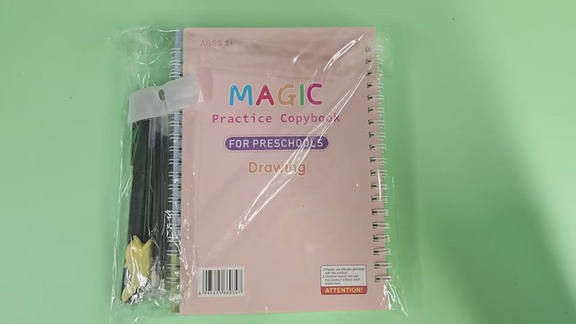 kids magic Practice book set 0f 4