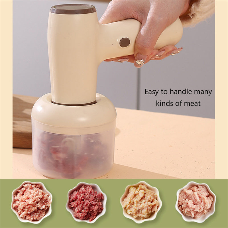 Electric Garlic Chopper USB Rechargeable Multipurpose Kitchen Gadgets