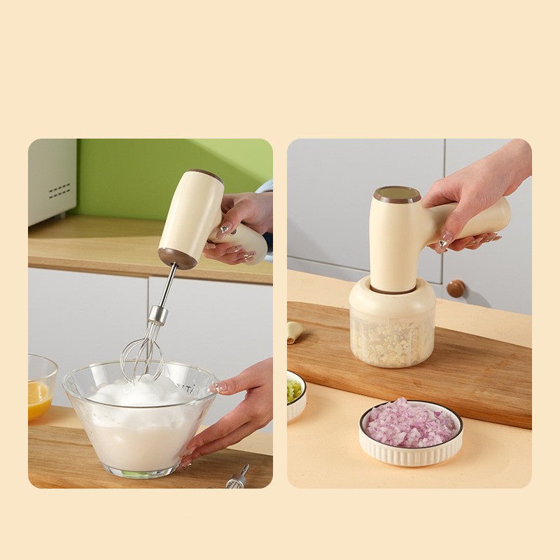 Electric Garlic Chopper USB Rechargeable Multipurpose Kitchen Gadgets