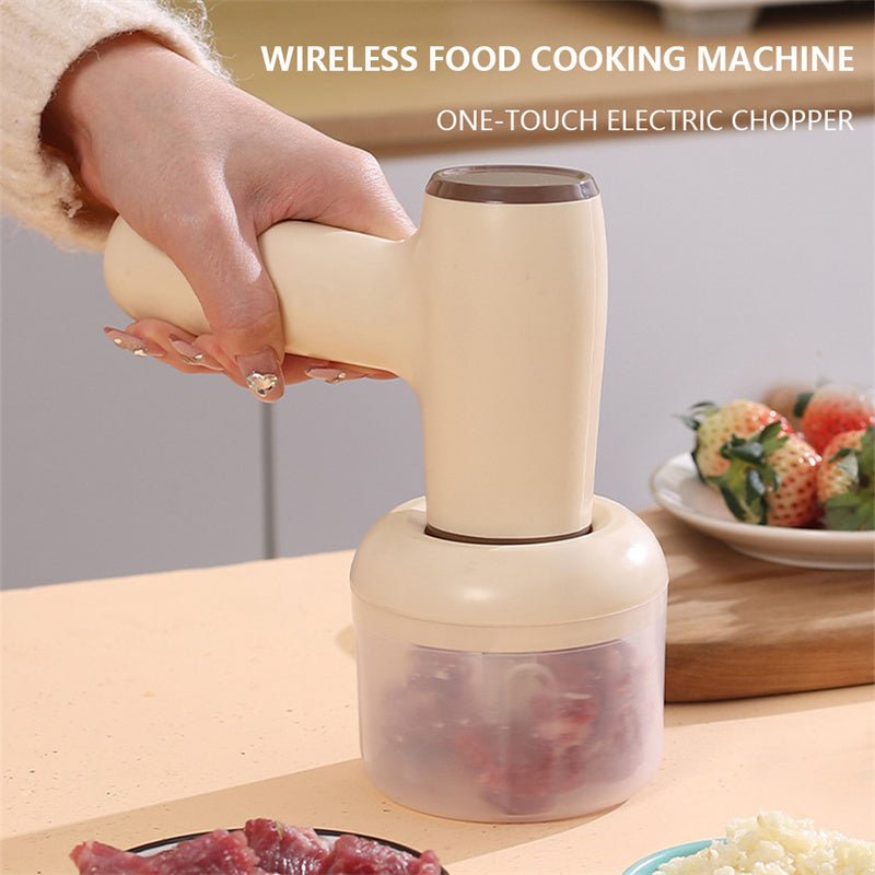 Electric Garlic Chopper USB Rechargeable Multipurpose Kitchen Gadgets