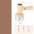 Electric Garlic Chopper USB Rechargeable Multipurpose Kitchen Gadgets