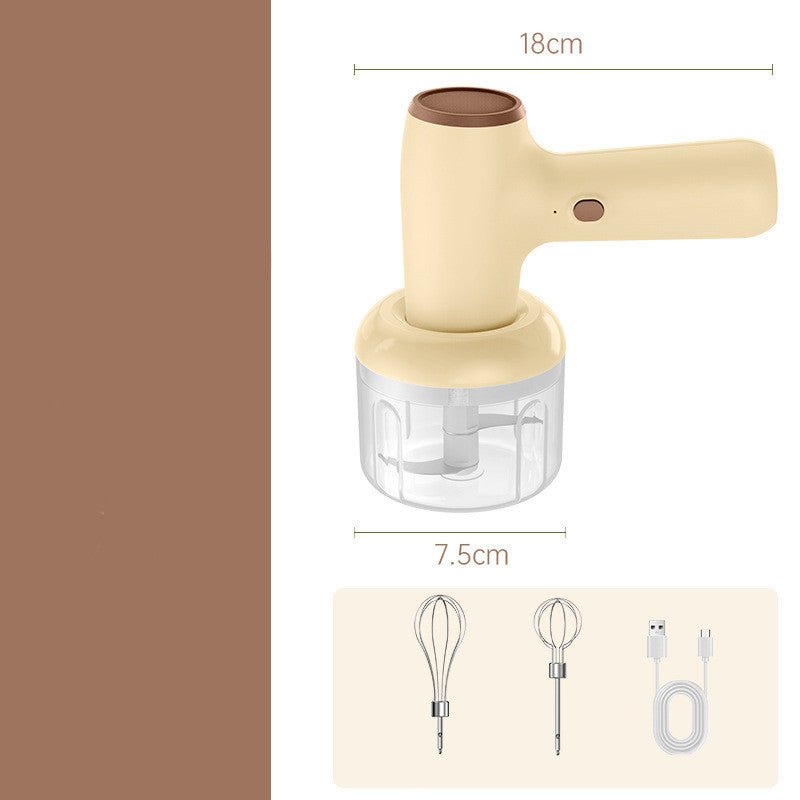Electric Garlic Chopper USB Rechargeable Multipurpose Kitchen Gadgets