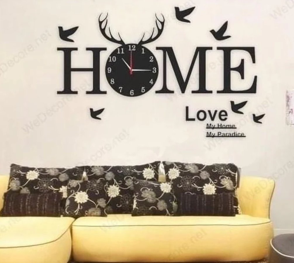 Stylish and Modern 3d Wall Clock