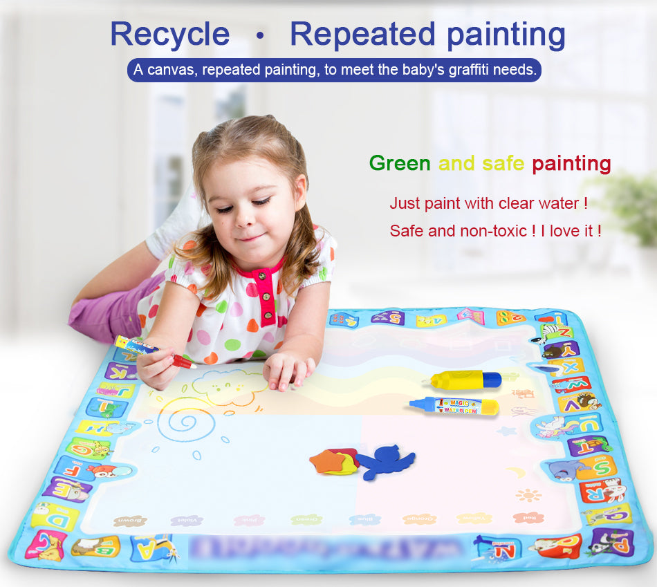 Reusable Magical water mat canvas