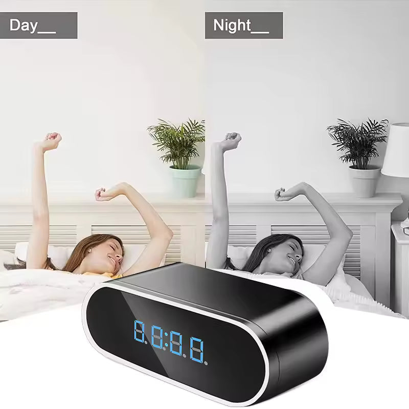 Mini clock camera Baby Monitoring Clock