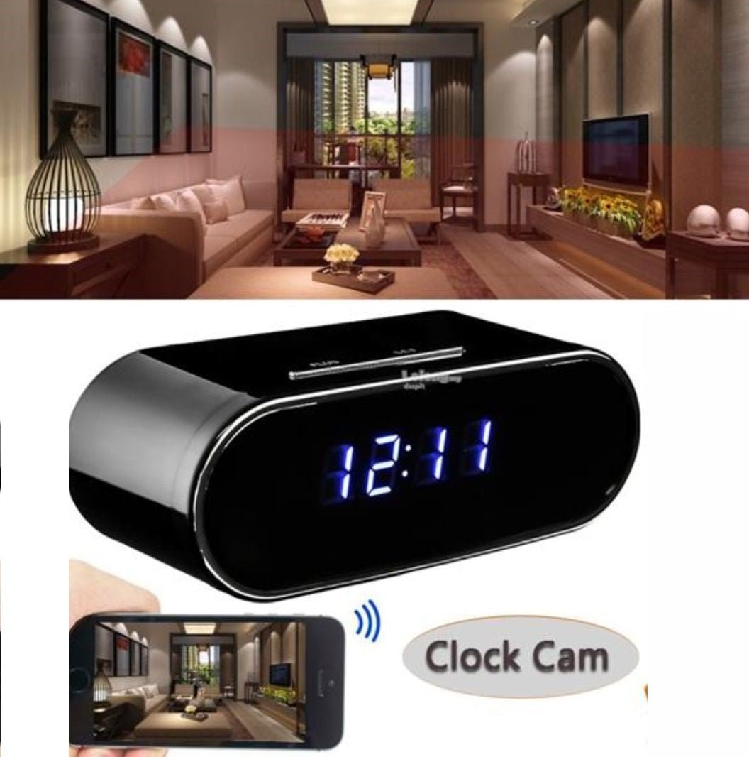 Mini clock camera Baby Monitoring Clock