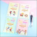 kids magic Practice book set 0f 4