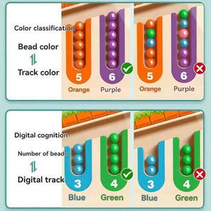Magnetic wooden Maze