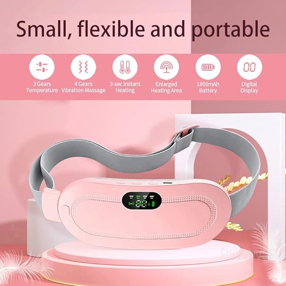 Rechargeable Relaxation Menstrual Pain Patch Relieving Massage Belt