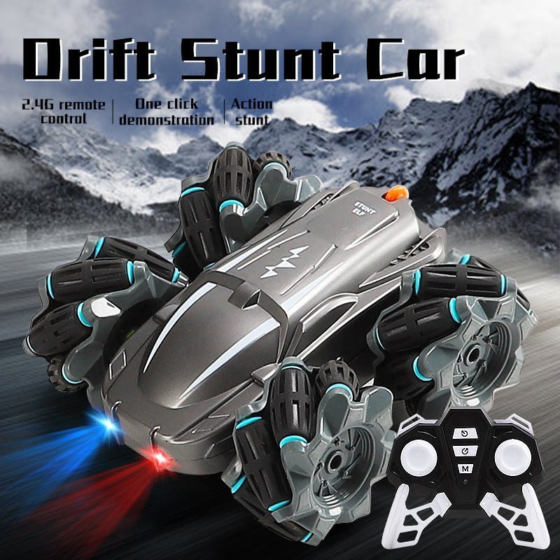 Remote Control Tumbling Stunt Racing Car