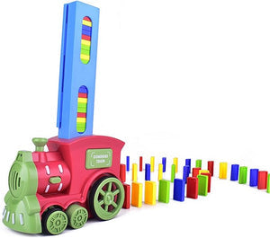 Kids toys automatic Domino Train Set Ⓢ