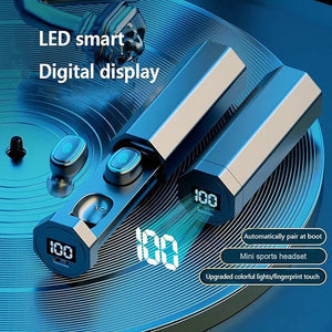Wireless Earbuds with Digital Display