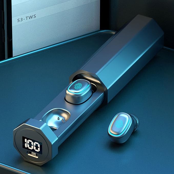Wireless Earbuds with Digital Display