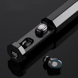 Wireless Earbuds with Digital Display