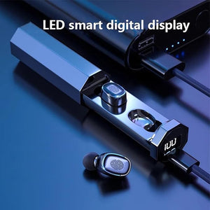 Wireless Earbuds with Digital Display