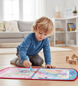 Unicorn Water Canvas reusable Doodle Mat